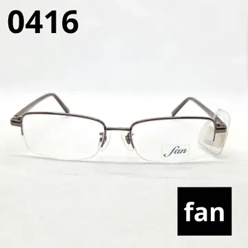 fan 브라운 메탈 프레임 안경 0416