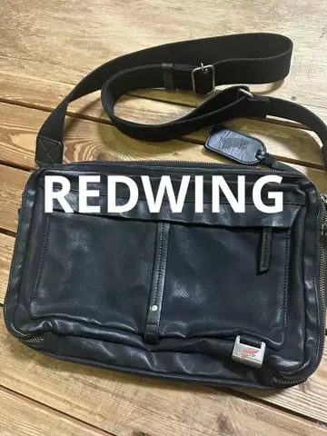 RED WING 레드윙 숄더백 블랙 빈티지