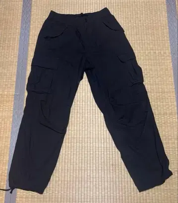 thisisneverthat 블랙 카고 팬츠 M