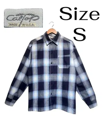 CALTOP 플란넬 셔츠 S 사이즈