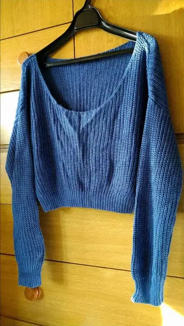 RESEXXY 니트 탁한 블루