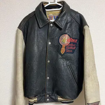 AVIREX 풋볼 가죽 자켓