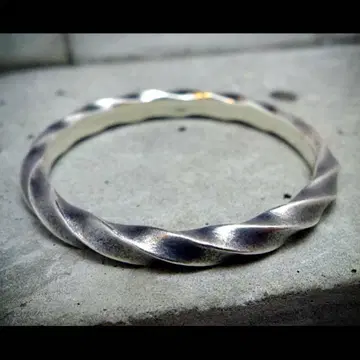 실버 925 트위스트 반지 / 레이어드링으로도 최적입니다!