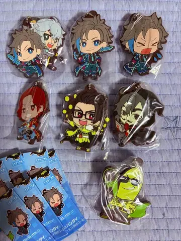 미사용 새상품 워터챌린지 러버 마스코트 키링 스마나이 선생님