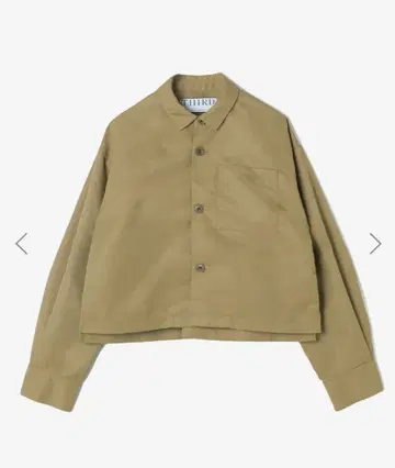 택 포함 새상품! 서드 매거진 크롭 블루종