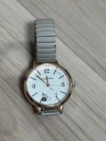 무민 손목시계 실버