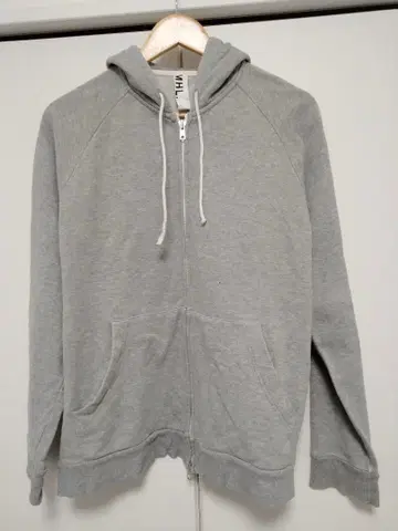 마가렛호웰 MHL 그레이 집업 후드티 L 사이즈