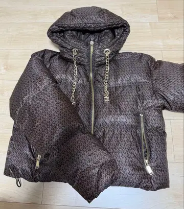 MICHEAL KORS Logo Quilted Puffer Jacket