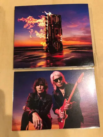 B'z FYOP DVD 포함 초회 한정판 CD 특전 엽서 시리얼 없음