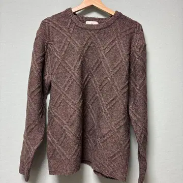 Sonny Label 브라운 니트 스웨터