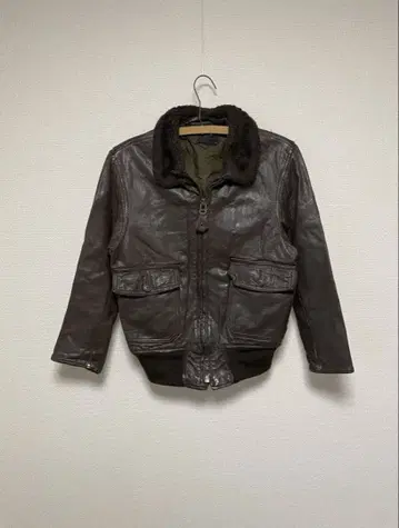 40s 50s US NAVY G-1 플라이트 자켓 해군 가죽 자켓