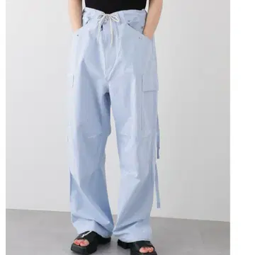 WHIMSIC 라이트 블루 카고 팬츠 F 사이즈