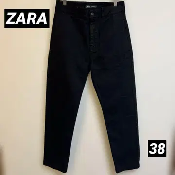 ZARA 블랙 데님 남성용
