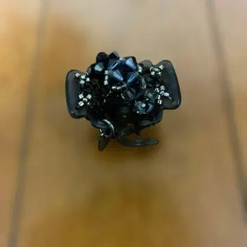 COMPLEX BIZ 비쥬 디자인 미니 디저트 헤어 클립 블랙