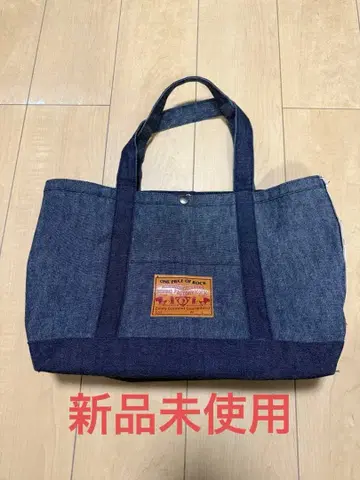 [ 레어 ] ONE PIECE OF ROCK 데님 토트백