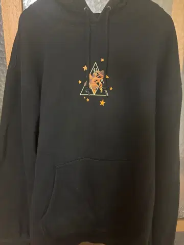 HUF XL 블랙 후드티