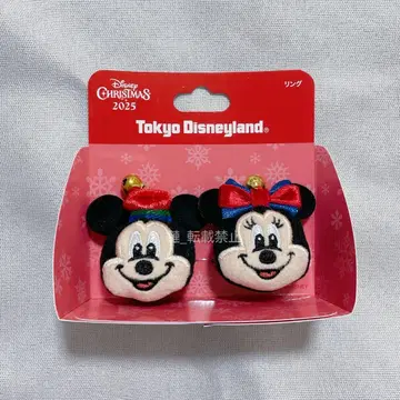 디즈니 크리스마스 반지 미키 미니
