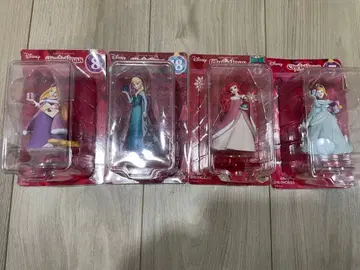 디즈니 프린세스 피규어 4개 세트