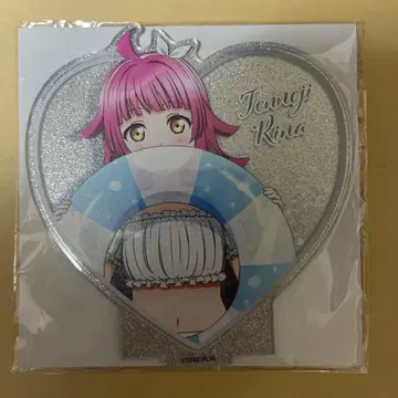 러브 라이브 니지가사키 학원 하트형 라메 믹스 아크릴 스탠드 리나