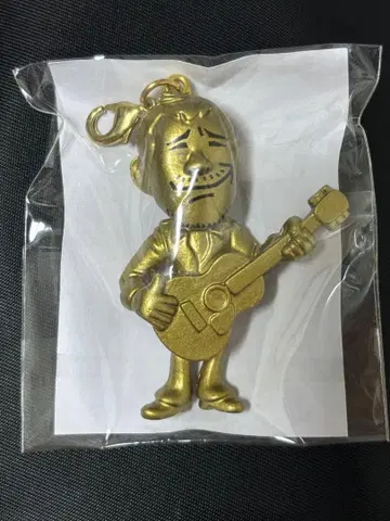 야자와 에이요시 가챠 굿즈 초레어 초기 골드 기타 새상품