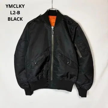 컨디션 최상 YMCLKY L2-B 플라이트 자켓 미국 공군 블랙 L