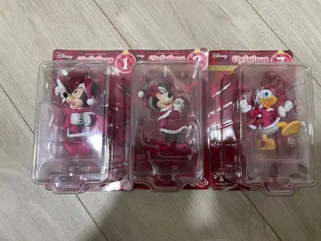 Disney 크리스마스 산타 피규어 3개 세트