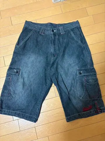 steerlite 데님 하프 팬츠 카고 조거 팬츠