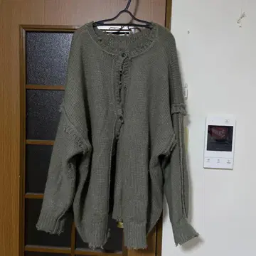 CIAOPANIC 카키 가디건 베스트