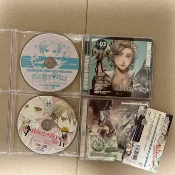 Starry sky 드라마 CD 나나미 카나타 4장 세트