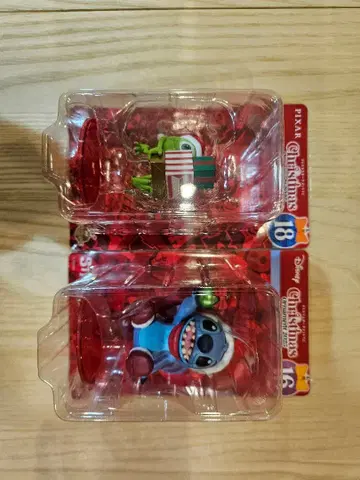 스티치 마이크 크리스마스 오너먼트 복권 세트 판매