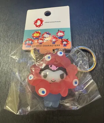 쿠로미 미야쿠미야쿠 산리오 클리어 컬러 오사카 간사이 만박 키링 2