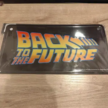BTTF x 돈키 번호판
