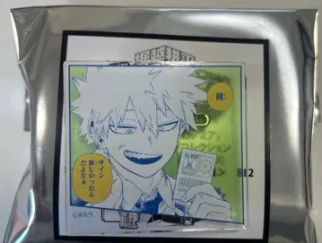 히로아카 원화전 바쿠고 카츠키 명대사 아크릴 배지 컬렉션