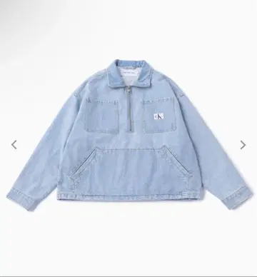 국 착용 Calvin Klein Jeans 데님 자켓