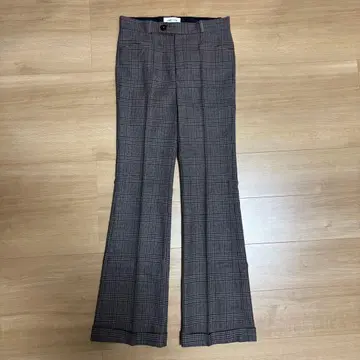 [ ernest w baker ] cuffed 70s trousers
