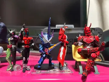 가면라이더 피규어 5체 세트