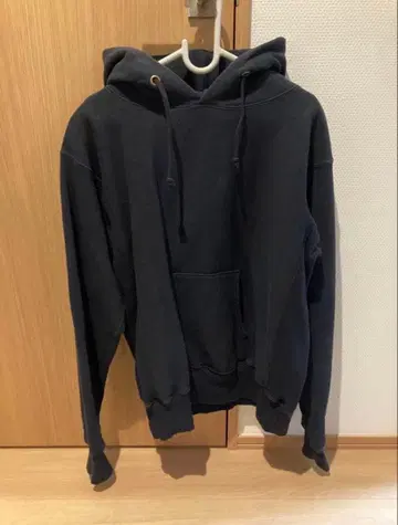 Champion Reverse Weave 후드티 X-LARGE 블랙