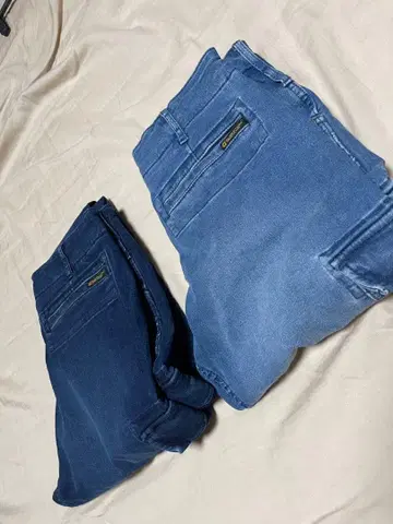 미사용품! GLADIATOR 데님 카고 팬츠 작업복 조거 스트레치