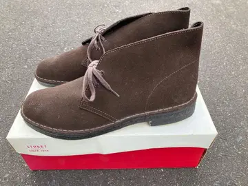 Clarks DESERT 디저트 부츠 브라운 스웨이드 UK 8.5 새상품