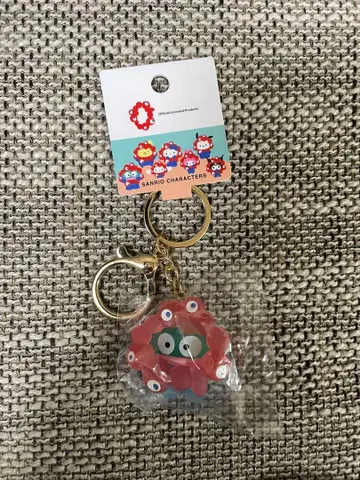 오사카 만박 산리오 미야쿠미야쿠 클리어 키링 한교동