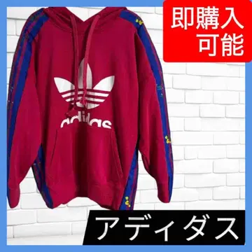 아디다스 오리지널스 꽃무늬 후드티 M 사이즈