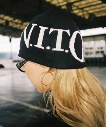 NITO 로고 블랙 비니 ZEPP 투어