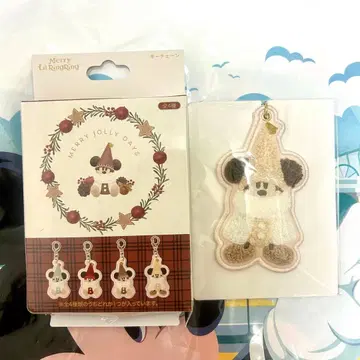 디즈니 크리스마스 2025 리루린린 키체인 화이트