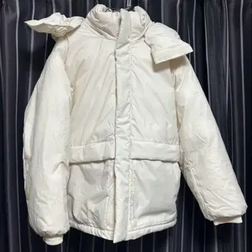 다운 자켓 화이트