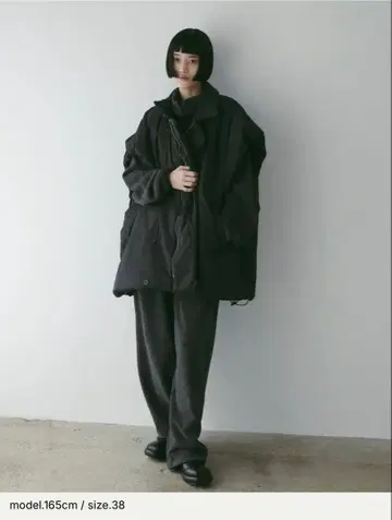 anuke 볼륨 오버 베스트 38 블랙 블랙