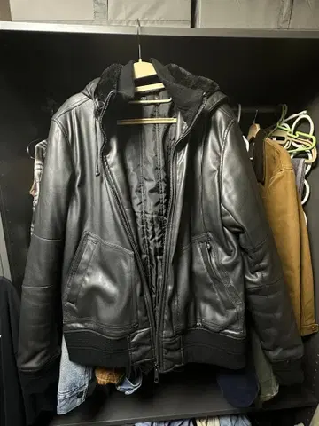 AZUL 자켓 인조 가죽