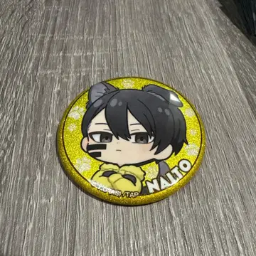 도원암귀 글리터 캔 배지 무타노 무진