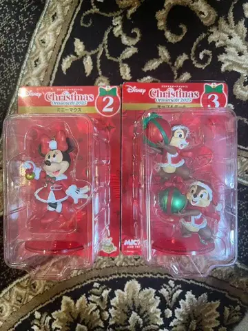 Happy 복권 디즈니 크리스마스 오너먼트 2025 미니 칩과 데일