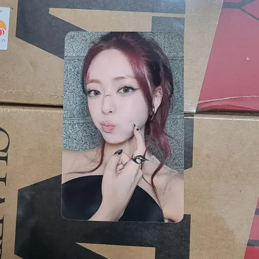 TUNNEL 【US限定】Itzy tunnel vision サイン Yuna ユナ VISION