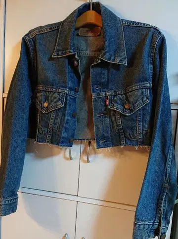 빈티지 70s Levi's 70505 컷오프 G 숏 기장